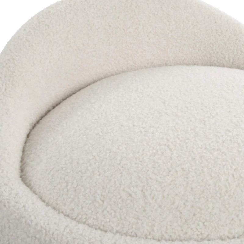 Pouf ottoman pivotant rembourré moelleux