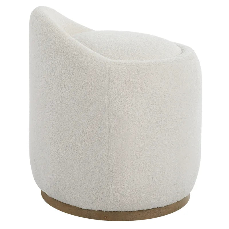 Pouf ottoman pivotant rembourré moelleux