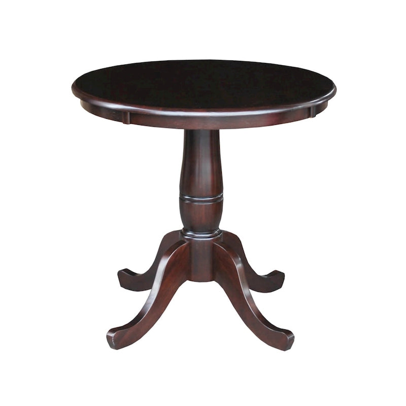Table piédestal ronde de 30 pouces