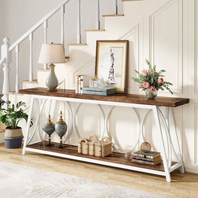 Console extra longue Table d'appoint canapé pour salon