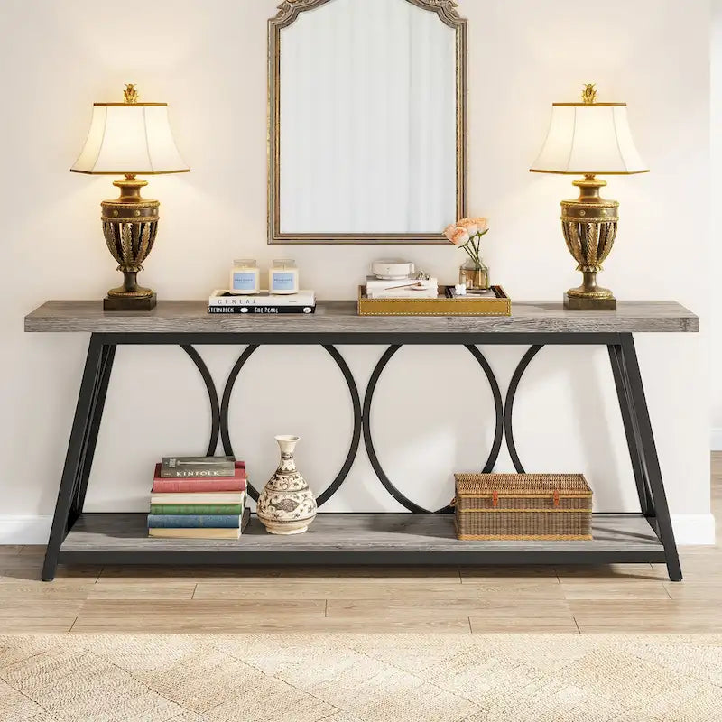 Console extra longue Table d'appoint canapé pour salon