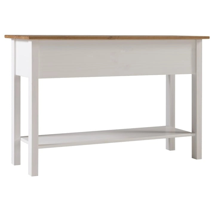 Console de table en bois Wood Hall 3 tiroirs