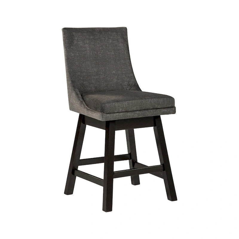 Tabouret pivotant rembourré (lot de 2)