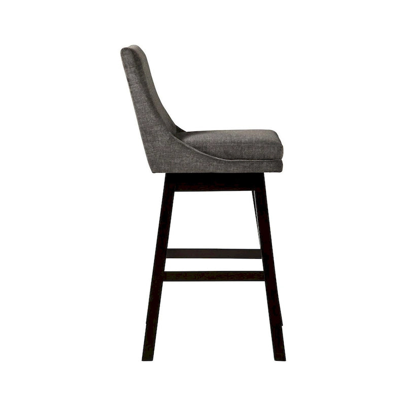 Tabouret pivotant rembourré (lot de 2)