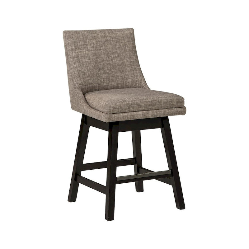 Tabouret pivotant rembourré (lot de 2)