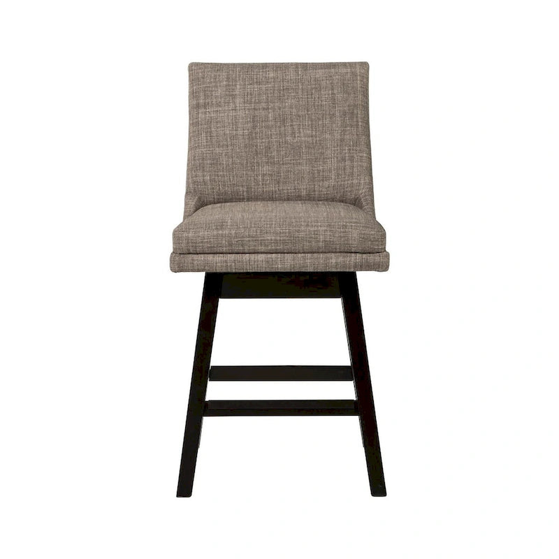 Tabouret pivotant rembourré (lot de 2)