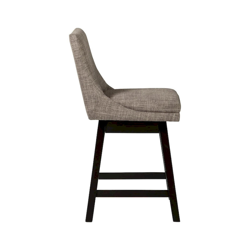 Tabouret pivotant rembourré (lot de 2)