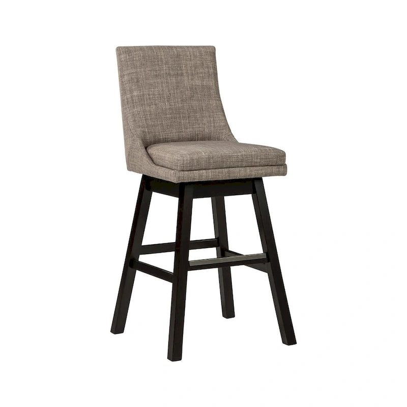 Tabouret pivotant rembourré (lot de 2)
