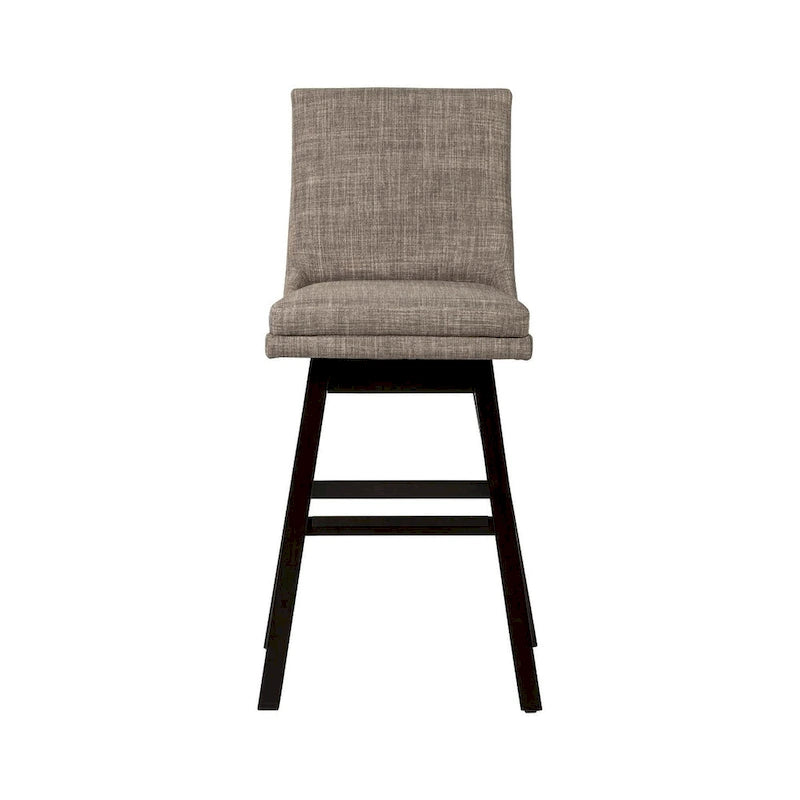 Tabouret pivotant rembourré (lot de 2)