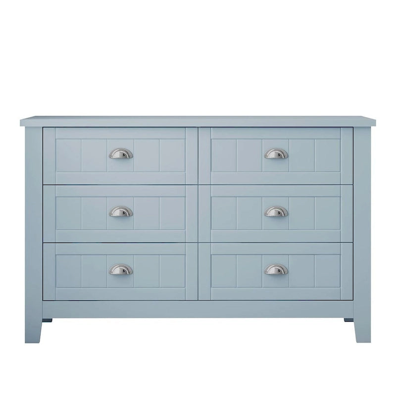 Commode moderne à tiroirs avec cadre en bois massif
