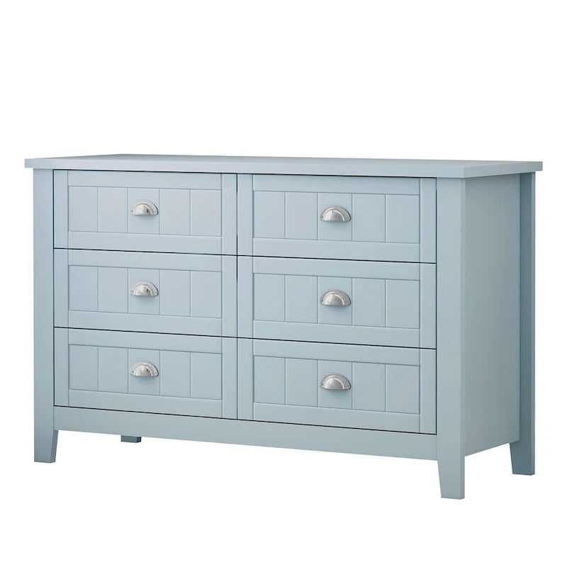 Commode moderne à tiroirs avec cadre en bois massif