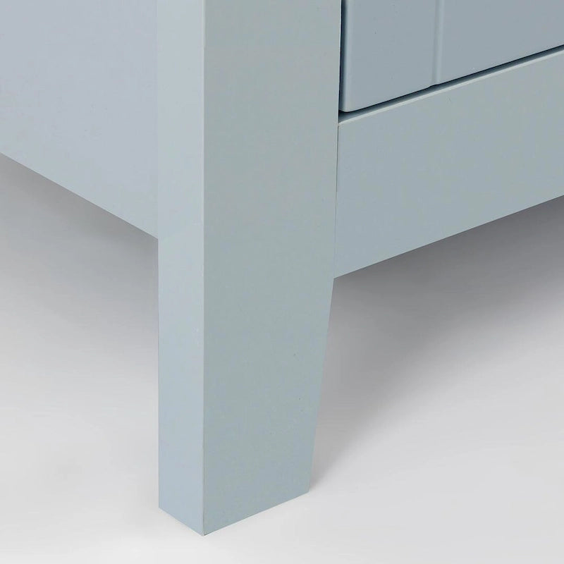 Commode moderne à tiroirs avec cadre en bois massif