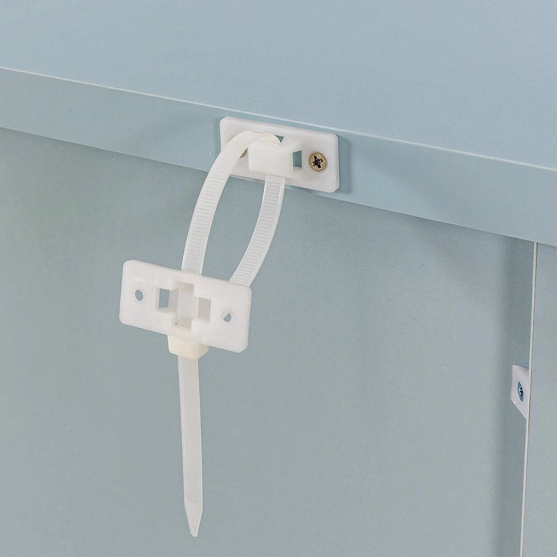 Commode moderne à tiroirs avec cadre en bois massif