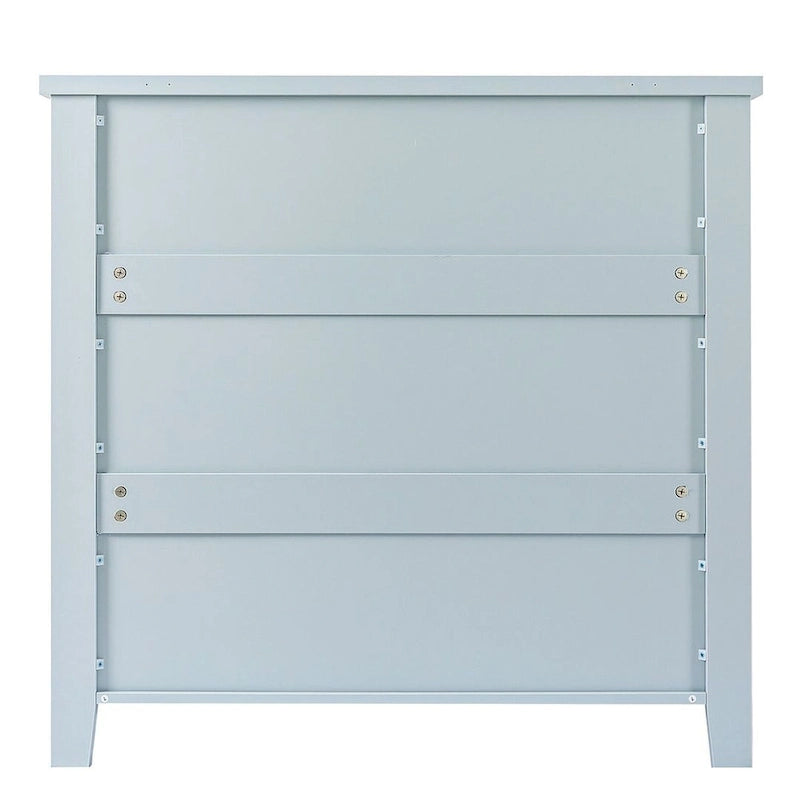 Commode moderne à tiroirs avec cadre en bois massif