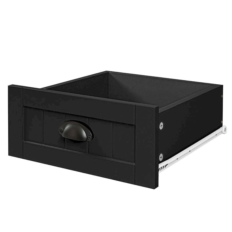 Commode moderne à tiroirs avec cadre en bois massif