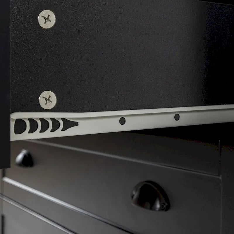 Commode moderne à tiroirs avec cadre en bois massif
