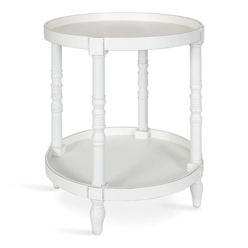 Table d'appoint ronde en bois