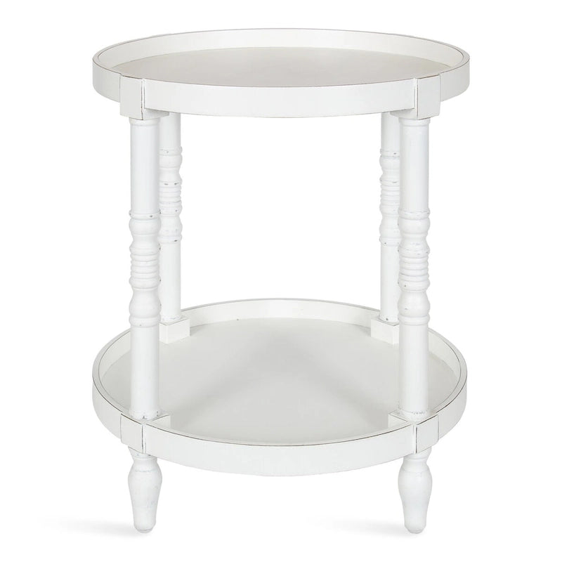 Table d'appoint ronde en bois