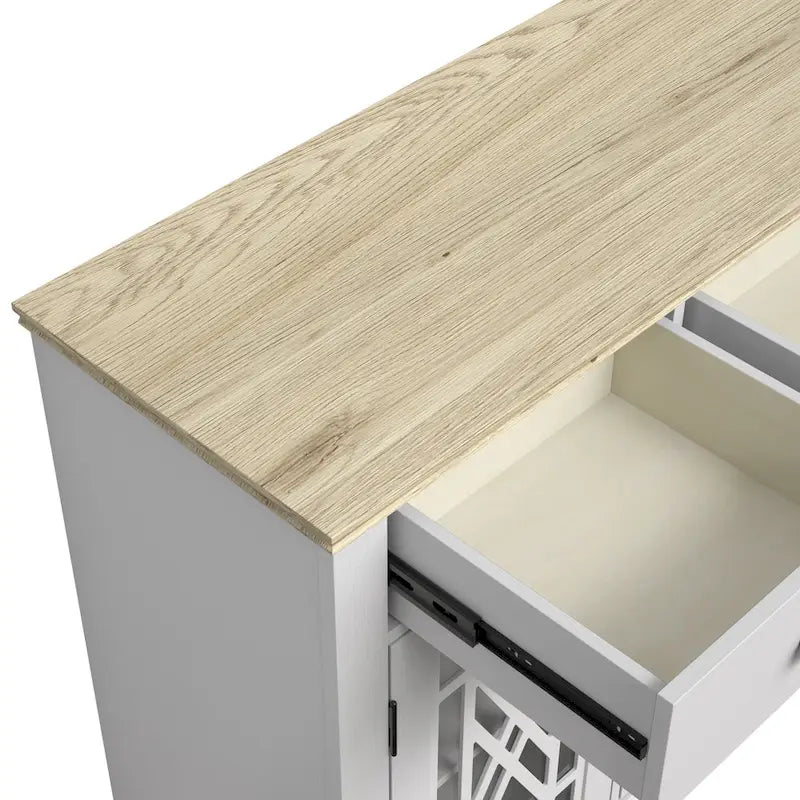 Buffet/Bahut de cuisine vintage avec 63 tiroirs