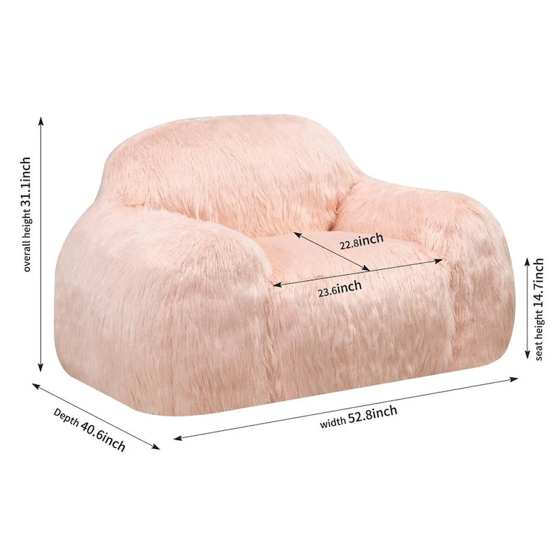 Fauteuil poire paresseux long canapé pour adulte